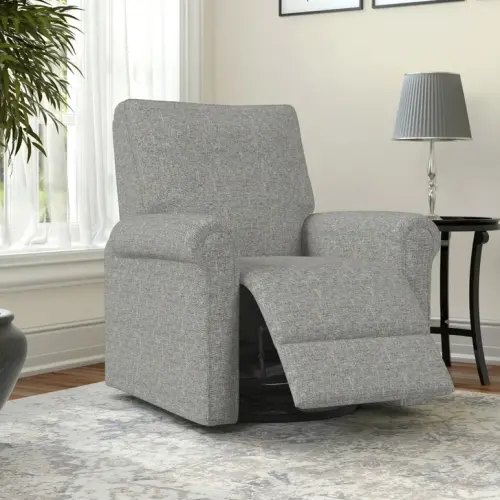 Andrews Fabric Swivel Glider Recliner | Costco