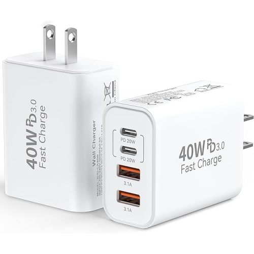 USB C Wall Fast Charger Block