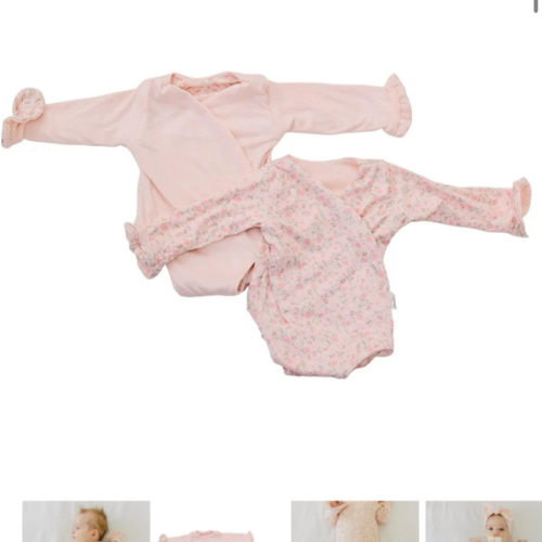 RUFFLE CUFF LONG SLEEVE WINGED BODYSUIT