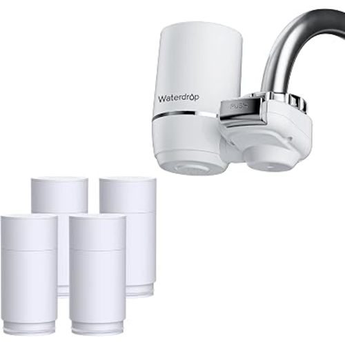 Waterdrop FC-02 Faucet Water Filter for Skin Care with 4 Filters