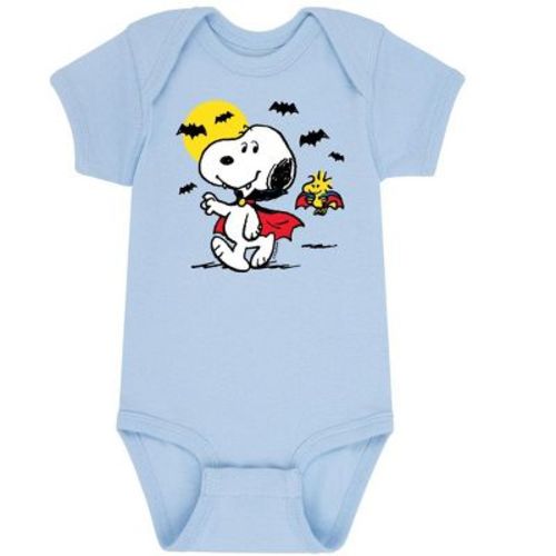 Boys' - Peanuts - Vampire Snoopy Woodstock Baby Graphic One Piece