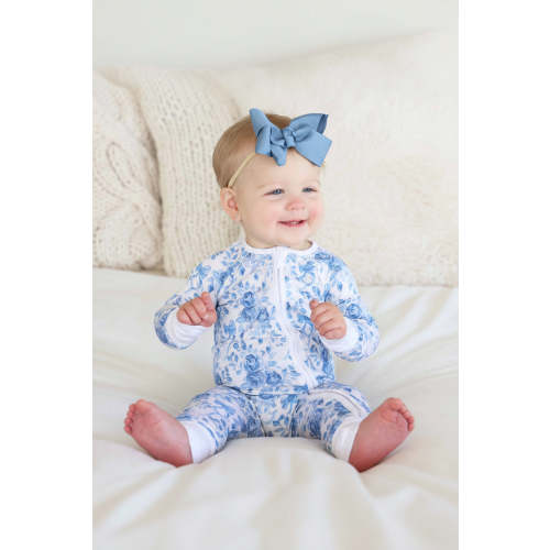 Betsy's Blooms Convertible Zip Romper