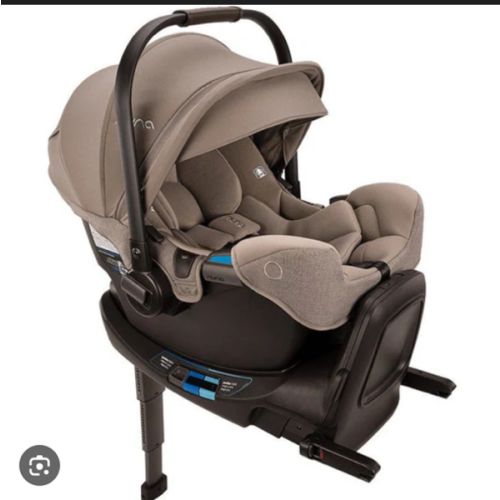 Nuna ® PIPA ™ rx Cedar Brown Reclining Infant Car Seat + PIPA RELX ™ Base
