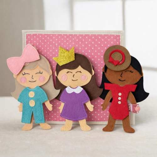 Montessori Quiet Book: Princess Adventure Soft Activity Book | Fine Motor Skills Learning, Travel Toy Toddler Girls