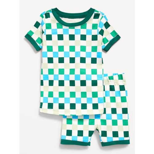 Printed Snug-Fit Pajama Set for Toddler & Baby