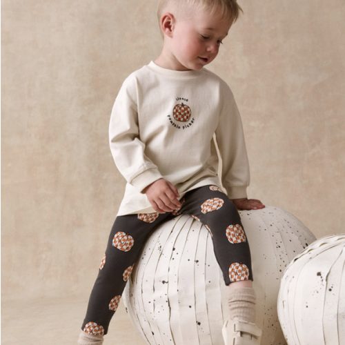 Buy White Halloween Pumpkin Graphic Printed Top and Legging Set (3mths-7yrs) from Next USA