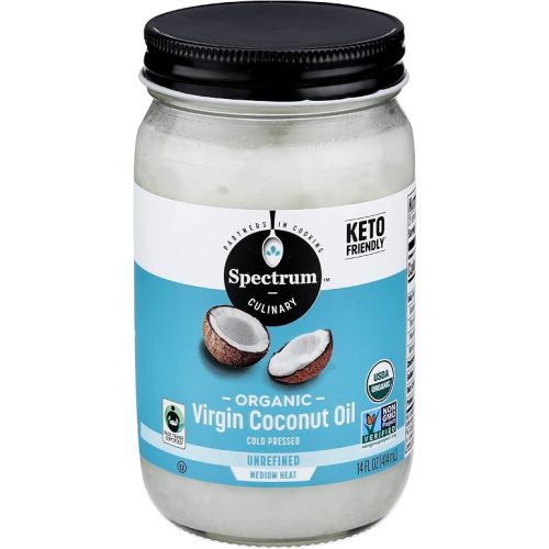 Spectrum Organic Virgin Coconut Oil, Unrefined, 14 Oz