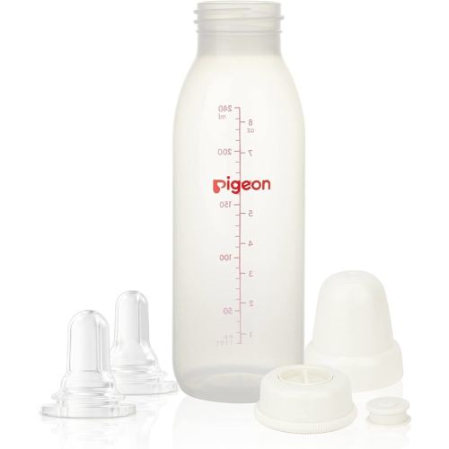 Pigeon Baby Cleft Palate Bottle with 2 Nipples, 8.11 Oz, Please Use It Under The Guidance of a Pediatrician