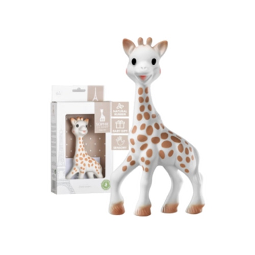 Sophie la girafe | Handcrafted for 60 Years in France | Natural Rubber | Designed for Teething Babies | Awaken All 5 Senses | Easy to Clean | Pack of 1