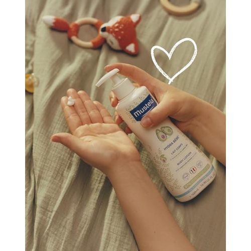 Mustela Newborn Arrival Gift Set - Baby Skincare & Bath Time Essentials - Natural & Plant Based - 5 Items Set