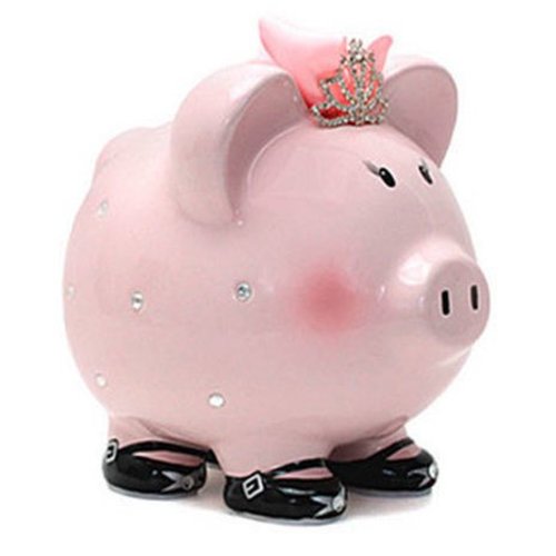 Personalized Princess Piggy Bank for Girls