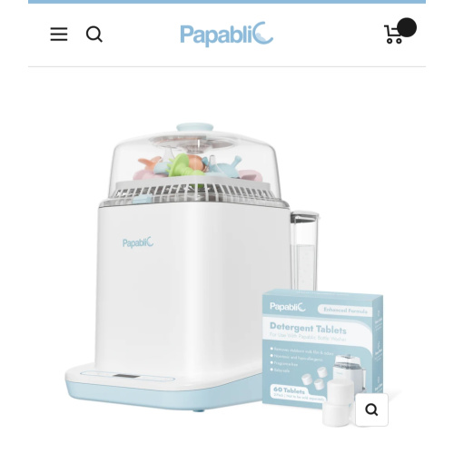 Baby Bottle Washer Sterilizer and Dryer All in One Bottle Cleaner