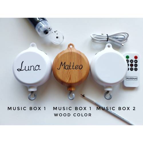 Music box Baby mobile Rotating music mechanism for Crib mobile Baby mobile equipment