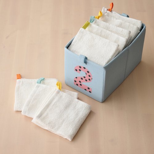 KRAMA Washcloth - white 12x12 "