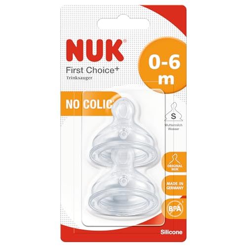 NUK First Choice Plus Silicone Teats (Small)