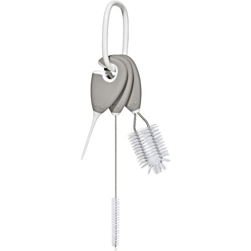 OXO Tot Cleaning Set for Straw & Sippy Cup - Pebble