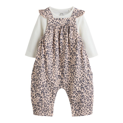 Kids' Animal Print Romper & Bodysuit Set