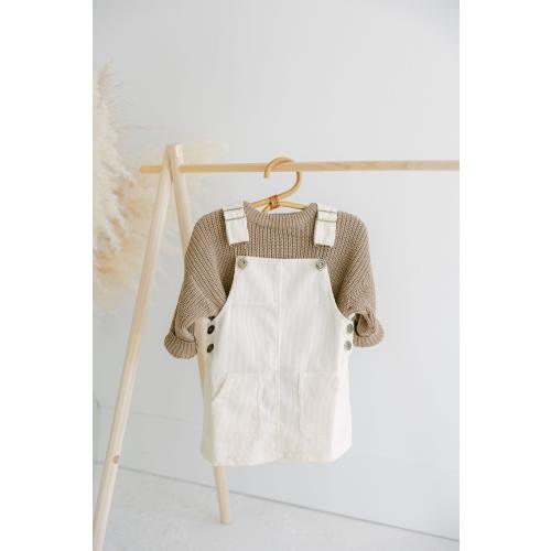 Corduroy Overall Dress