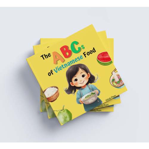 The ABC of Vietnamese food| Bilingual boardbook about Vietnamese food for kids 3 and under