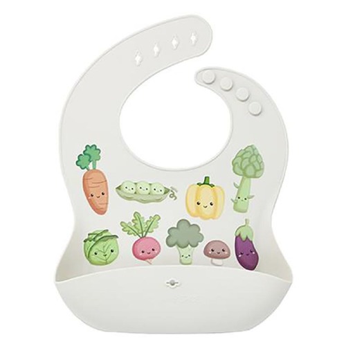 Silicone Printed Food Bib