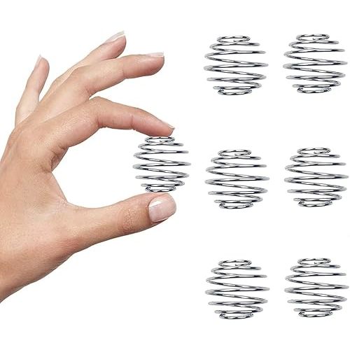 6 Pcs Small Shaker Ball Formula Mixers,304 Stainless Steel Shaker Ball for Baby Bottles formula,Fits into Kids Nutrition Shake Bottles,Blender Mixing Ball Bottle(6 Pack) (6)