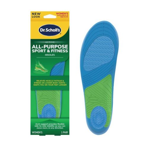 Dr. Scholl's All-Purpose Sport & Fitness Women's Trim to Fit Comfort Shoe Insole - 1 Pair - Size 6-10