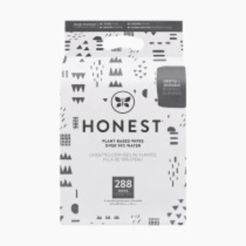 The Honest Company Clean Conscious Multi-Use Wipes Hypoallergenic Unscented for Sensitive Skin Over 99% Water Compostable Plant Based Baby Pattern Play 288 Count