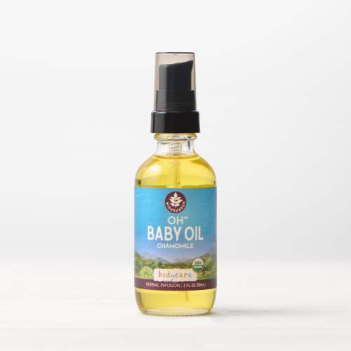 Oh Baby! Chamomile Oil: Herbal Infant Massage & Bath Oil | WishGarden Herbs