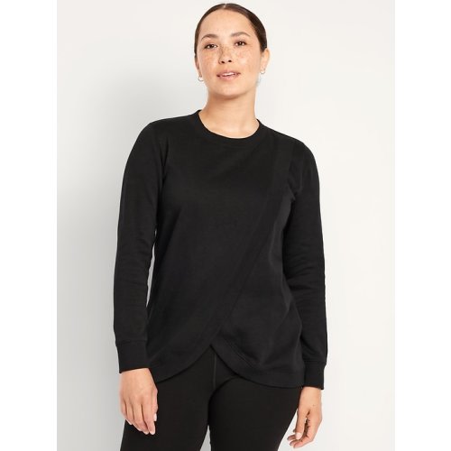 Maternity Cross-Front Nursing Tunic