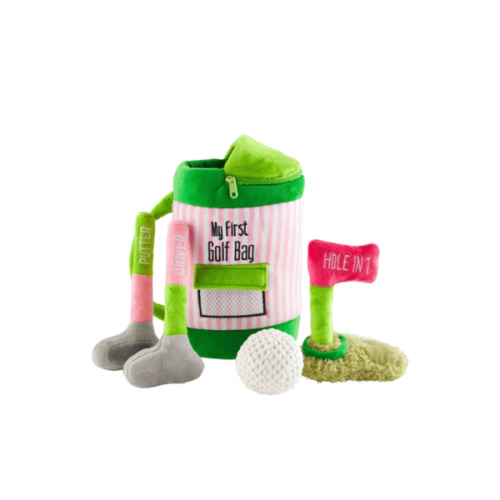 Pink Golf Plush Play Set | Mud Pie