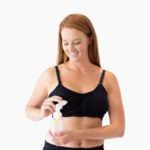 Kindred Bravely Sublime Hands Free Pumping Bra - Black, Large