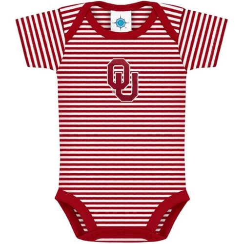 Creative Knitwear College Baby NCAA Infant Striped Bodysuit