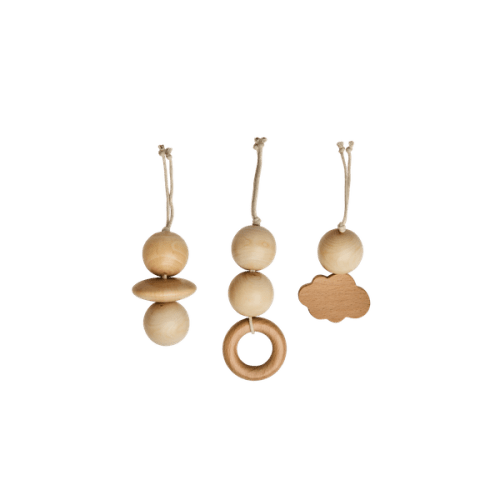 Wooden Toys for Wooden Baby Gym