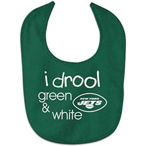WinCraft NFL New York Jets WCRA1960814 All Pro Baby Bib