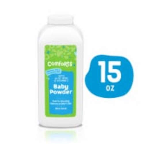 Comforts™ Pure Cornstarch Baby Powder With Aloe Vera & Vitamin E, 15 oz
