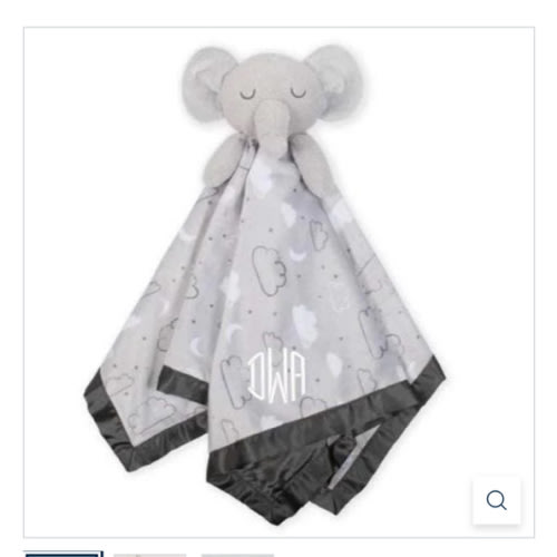 Embroidered Elephant Baby Neutral Security Blanket – Gerber Childrenswear