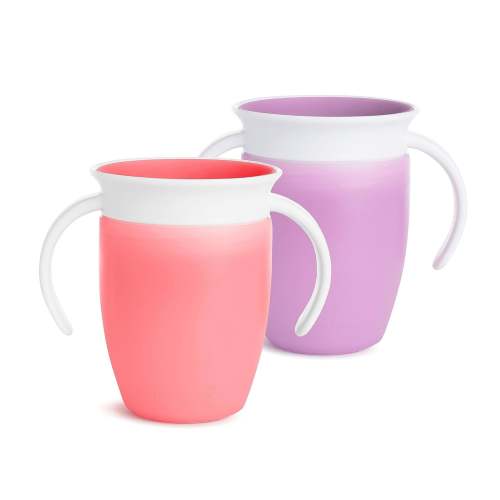 Munchkin 360 Training Cup - Pink, Purple