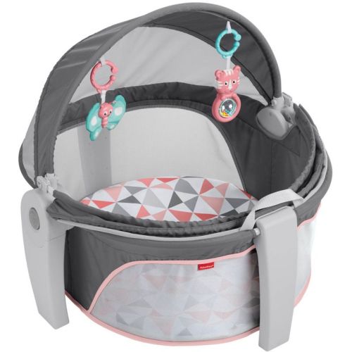 Fisher-Price On-The-Go Girl Baby Dome - Charcoal