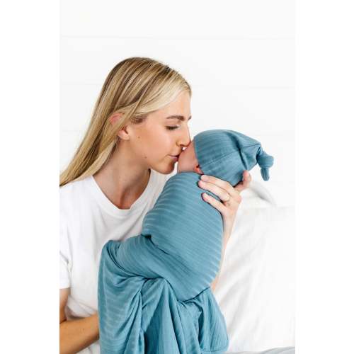 Duke Ribbed Swaddle Blanket