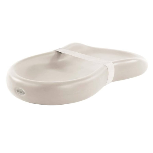 Keekaroo Peanut Changer Baby Vanilla– The Original Made in USA Easy-to-Clean Changing pad and The only Shell Over Foam, Fully Water Repellant