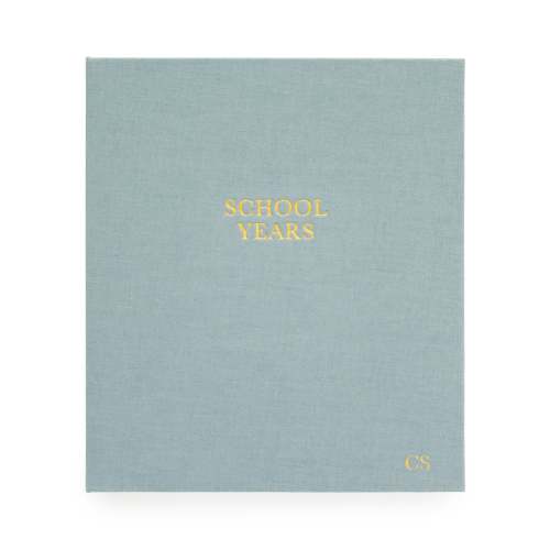 Harbor Blue School Years Book