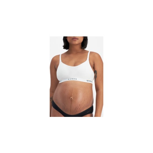 Bonds Bumps Crop Milk Leaks Scoop White | Baby Bunting AU
