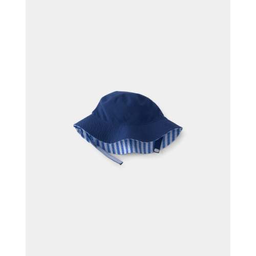 Baby Boy Reversible Stripe Swim Hat - Blue | Carter's