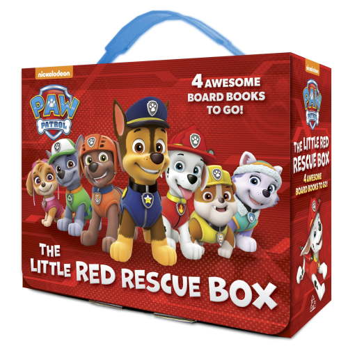 PAW Patrol The Little Red Rescue Box: 4 Board Books