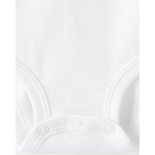 Baby 4-Pack Long-Sleeve Bodysuits - White - Carter's | Carter's