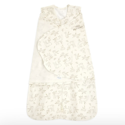 100% Cotton Baby Swaddle Forest Lullaby | Newborn | HALO US