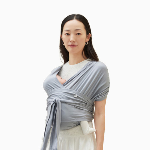 Konny Baby Wrap Carrier Flex SoftBreeze - Blue Grey, XS-XL