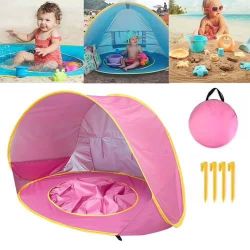 Baby Beach Tent Pop Up Portable Shade Pool UV Protection Sun Shelter, Portable Instant Sun Shelter for Infant, Summer Sun Shelters Shade