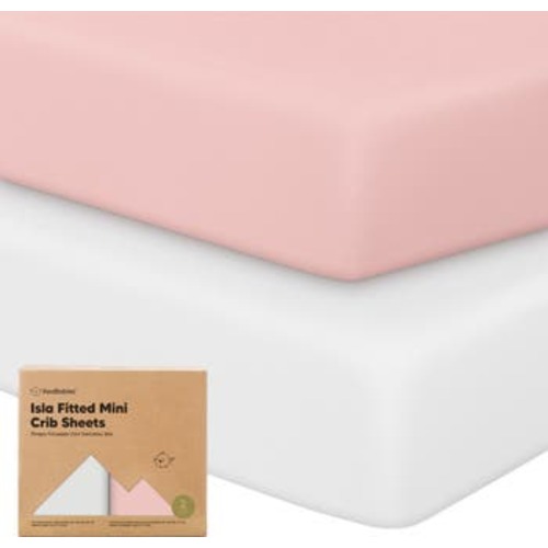 Isla Fitted Mini Crib Sheets