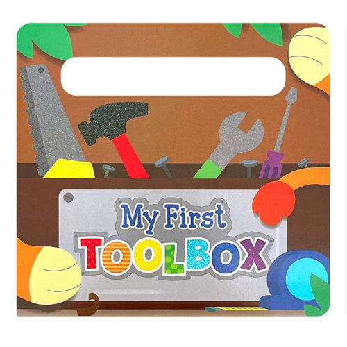 My First Toolbox - Children's Sensory Touch and Feel Board Book with Handle (Touch & Feel Sensory Board Books for Baby & Toddler Time)